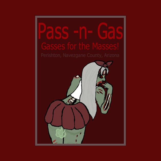 Pass n Gas PinUp Zombie by SnoKonKonArts