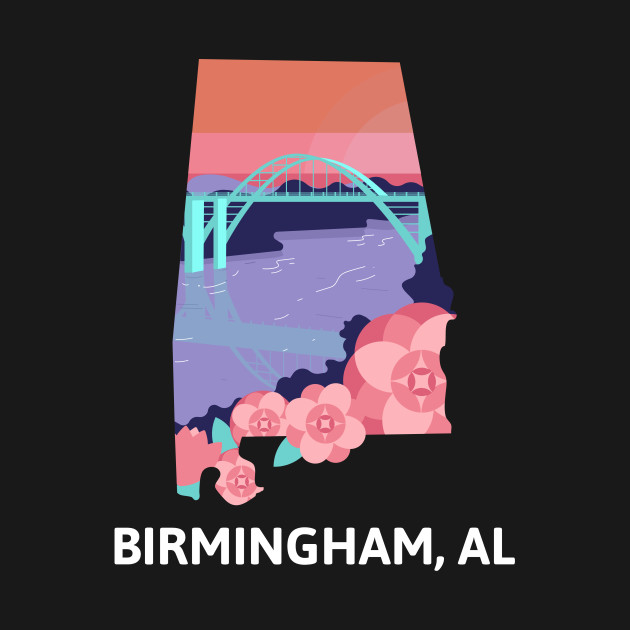 Discover Birmingham, AL - Birmingham - T-Shirt