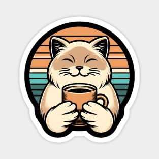 Cat retro Magnet