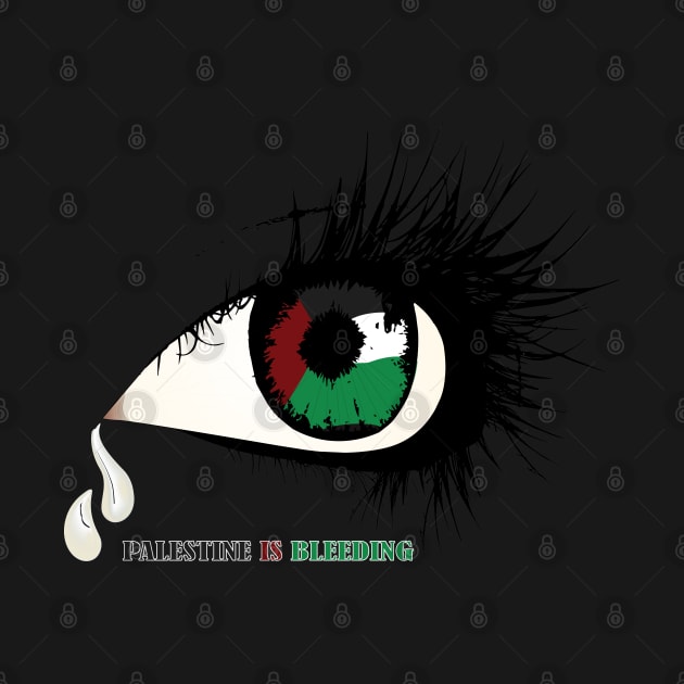 Palestine is bleeding by mutarek