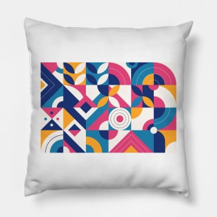 Flat Mosaic Design Pillow