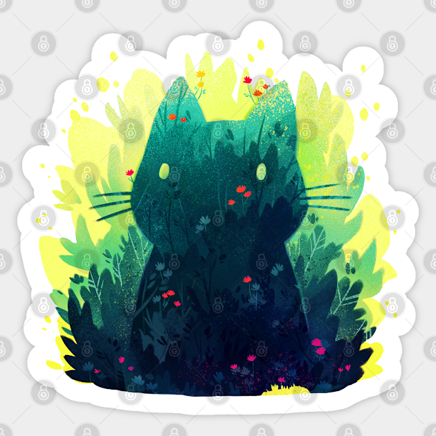 Forest Cat - Exocomics - Sticker