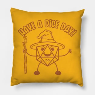 Have a Dice Day (Lineal) Pillow