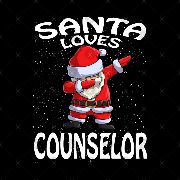 Santa Loves Counselor Christmas by intelus