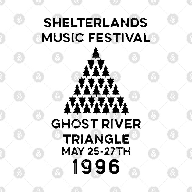 Shelterlands Music Festival - BANDS - Black by PurgatoryArchaeologicalSurvey