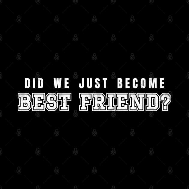 Did we just become best friend - College Typograph by CoinDesk Podcast