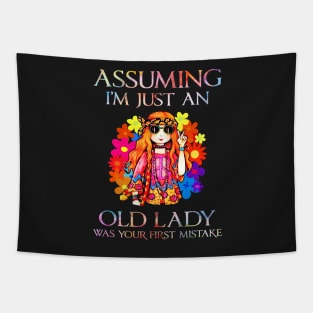 Assuming I'm just an old lady was your first mistake Tapestry