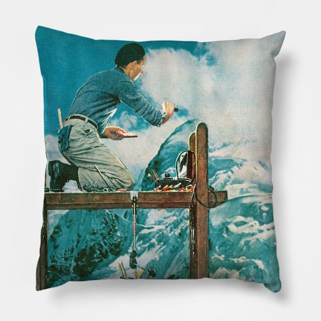 Painter Pillow by mathiole