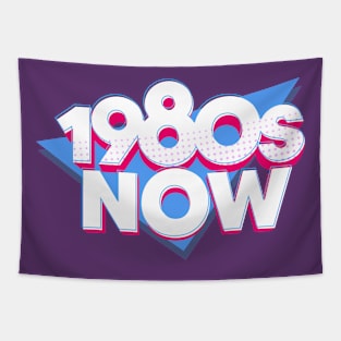 1980s Now Triangle Tapestry