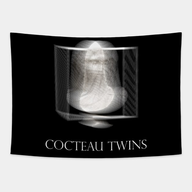 Cocteau Twins 80s Original Retro Tribute Artwork Design Tapestry by DankFutura