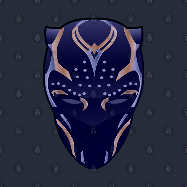 Shuri Black Panther Mask by Robot Art