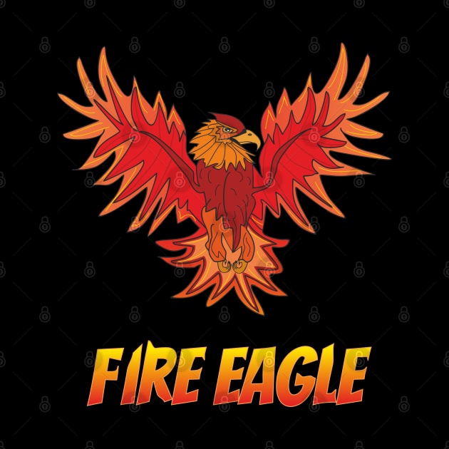 Fire eagle by Alekvik