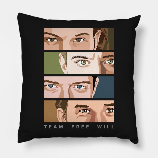 Team Free Will 1.1 Pillow by RisaRocksIt