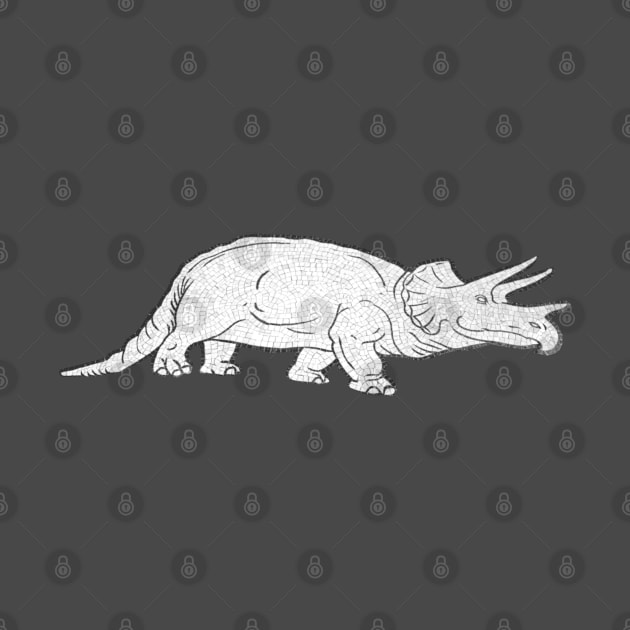 Triceratops by Art of V. Cook