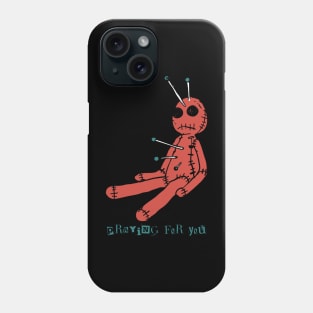 Praying For You - Funny Voodoo Doll Phone Case