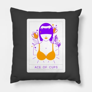 Ace Of Cups Pillow