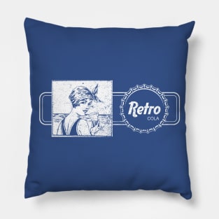 Retro Cola Ad Pillow