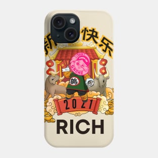 chinese new year 2021 year of the ox Phone Case