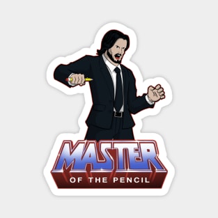 MASTER OF THE PENCIL Magnet