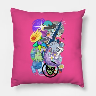 Space Race Pillow