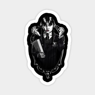 Wednesday Addams Magnet