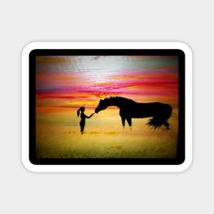 My Horse and Me Magnet