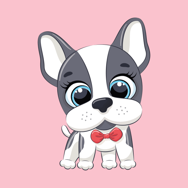 Cute Boxer Dog Cartoon by admeral