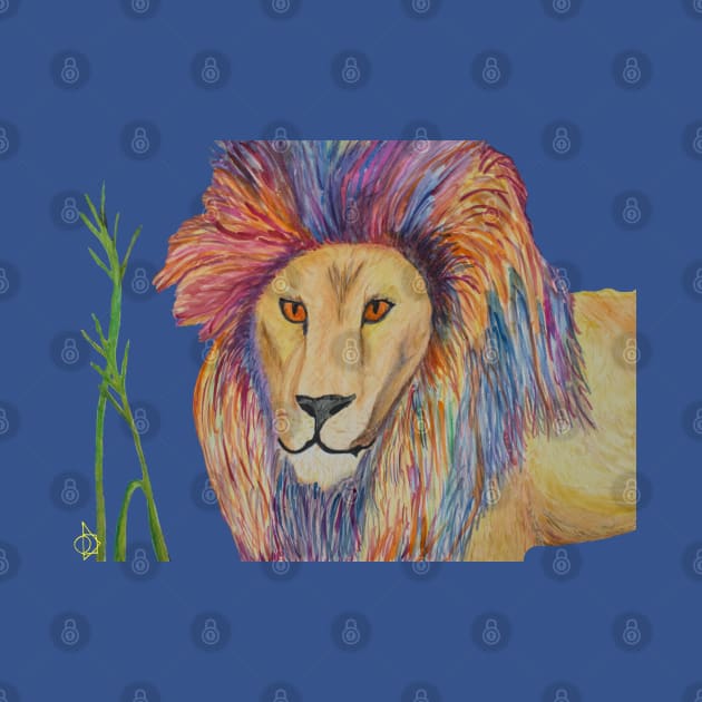 Punk Lion by Megan's Things