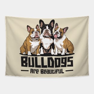 National Bulldogs Are Beautiful Day – April Tapestry