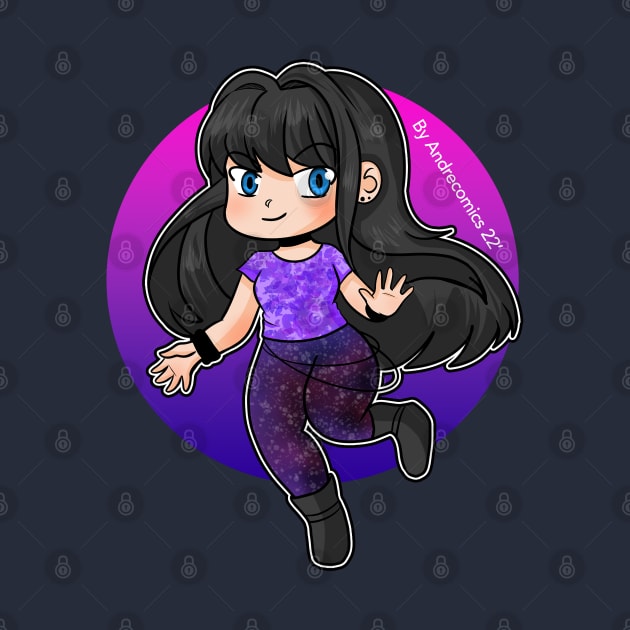 Violeta Chibi by andrecomics