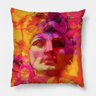 Woman Blossoms Pillow