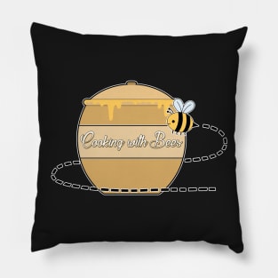 Cooking with Bees Pillow