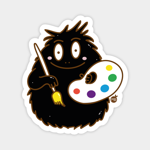 barbapapa-BarbabelloMS Magnet by MisturaDesign