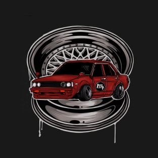 Red corolla T-Shirt