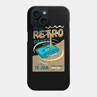 Cool retro party Phone Case