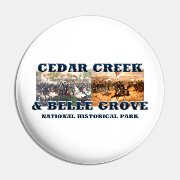Cedar Creek and Belle Grove NHP Pin by teepossible