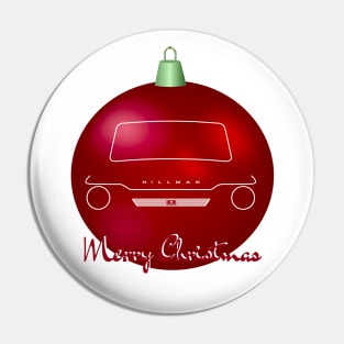 Hillman Super Imp British classic car Christmas ball special edition Pin