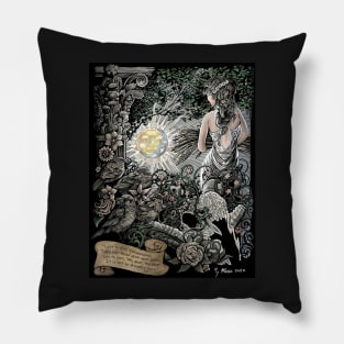 Lost in hell, Persephone, it is not so dreadful here Pillow