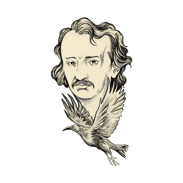 Edgar Allan Poe by MarcoDiLeonardo