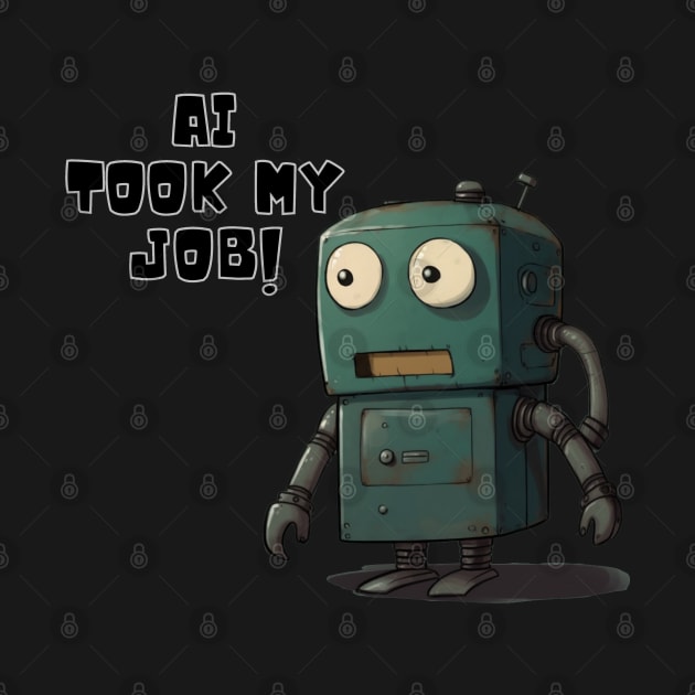 AI Took My Job! (They took my job! meme) by FrenArt