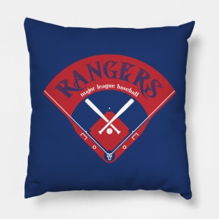 Texas Baseball Pillow