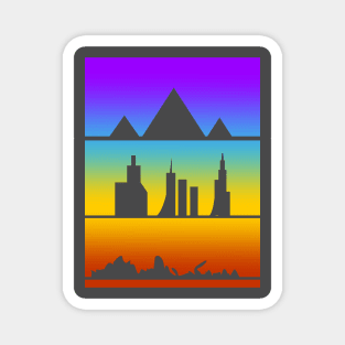 City of Ruins Magnet