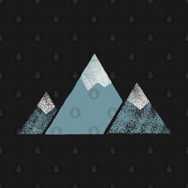 Minimalist Mountains by AndArte