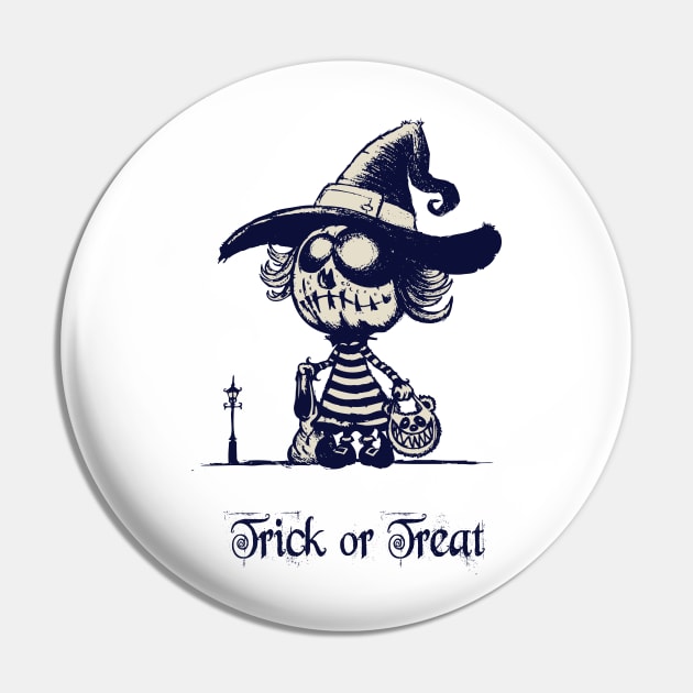 Trick or treat Pin by mangulica