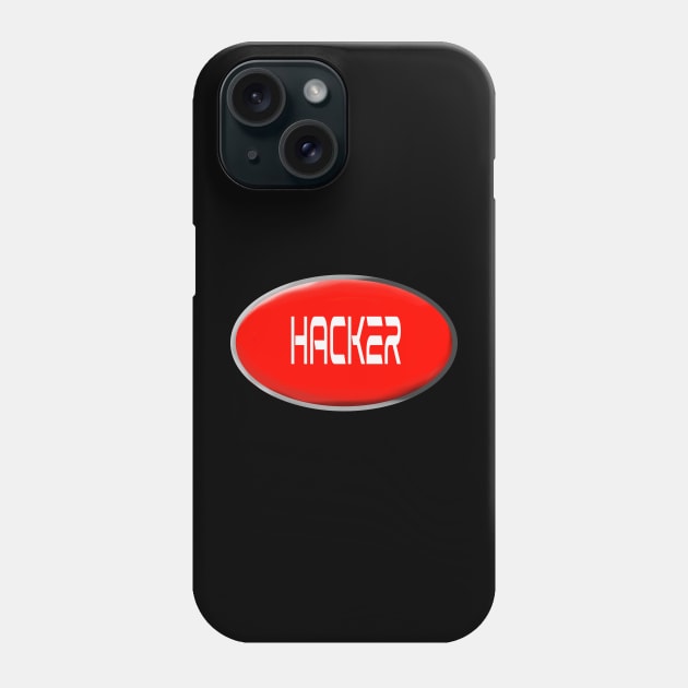 Hacker security expert Phone Case by PlanetMonkey