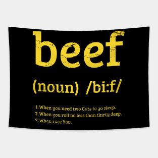 What's Beef? Original Aesthetic Tribute 〶 Tapestry