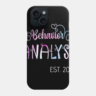 Gift for Behavior Analysts established 2019 Phone Case