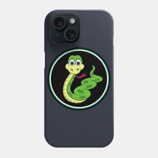 snake green one Phone Case