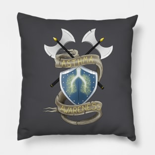 Battle for Asthma Awareness Pillow