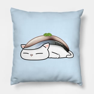 Chubby Cat Saba Sushi Pillow